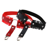 Sexy PU Leather Garter Belt Harajuku Body Harness Tight Suspender Leg Harness