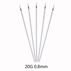 Disposable Sterile Piercing Needles Set Surgical Steel for Navel Nipple Ear Nose