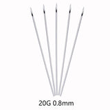 Disposable Sterile Piercing Needles Set Surgical Steel for Navel Nipple Ear Nose