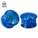 Opal Acrylic Ear Tunnels Gauges Expanders Piercing Ear Plugs 8-16mm