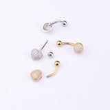 Sexy Stainless Steel Umbilical Nail Body Piercing Jewelry