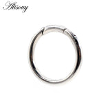 Stainless Steel Round Ear Weights Heavy Expander Gauges Hoop Earrings