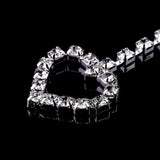 Stonefans Rhinestone Heart Waist Chain Belt Jewelry for Women