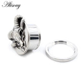 2PCS Sheep Head Ear Plugs Tunnels Expander Gauges Earrings