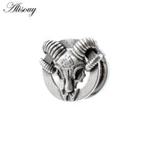 2PCS Sheep Head Ear Plugs Tunnels Expander Gauges Earrings