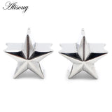 8-16mm Stainless Steel Star Ear Tunnels Gauges Earrings