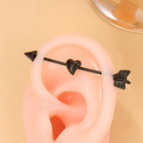 Love Ear Piercing Stainless Steel Piercing Jewelry