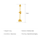Love Ear Piercing Stainless Steel Piercing Jewelry