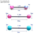 Mixed Belly Lip Eyebrow Tongue Nipple Bar Ring Body Piercing Studs