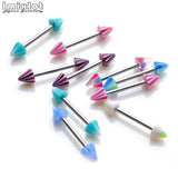 Mixed Belly Lip Eyebrow Tongue Nipple Bar Ring Body Piercing Studs