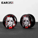 EARKUO Acrylic Snake Cross Colorful Stars Ear Plugs Tunnels Expanders Piercing