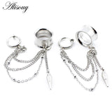 Stainless Steel Ear Tunnel Plugs Expander Stretcher Gauge