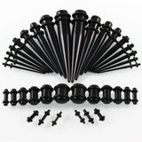 36PCS Acrylic Ear Stretching Kit 14G-00G Taper Plug Tunnel Expander Jewelry