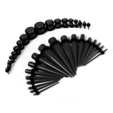 36PCS Acrylic Ear Stretching Kit 14G-00G Taper Plug Tunnel Expander Jewelry