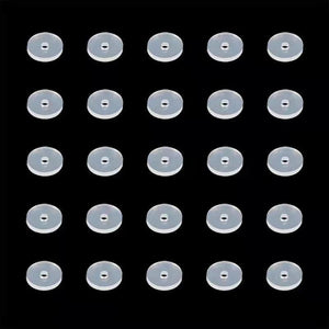 Soft Silicone Flying Saucer Anti-Hyperplasia Stud Earrings