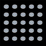 Soft Silicone Flying Saucer Anti-Hyperplasia Stud Earrings