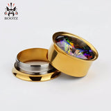 Stainless Steel Ear Plug Tunnel Gauges 2 Pieces