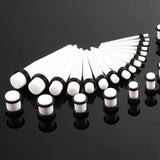 Acrylic Ear Gauge Taper and Plug Stretching Kit 36pcs/set