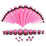 Acrylic Ear Gauge Taper and Plug Stretching Kit 36pcs/set