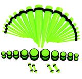 Acrylic Ear Gauge Taper and Plug Stretching Kit 36pcs/set
