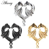 Dragon Snake Sheep Head Ear Tunnels Plugs Gauges 8-19mm