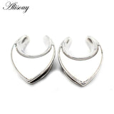Stainless Steel Shell Piercing Earrings Ear Gauges Body Jewelry Plugs