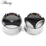 2pcs Stainless Steel Bikini Ear Piercing Stretcher Earrings Gauges