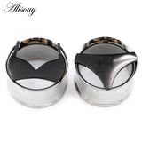 2pcs Stainless Steel Bikini Ear Piercing Stretcher Earrings Gauges