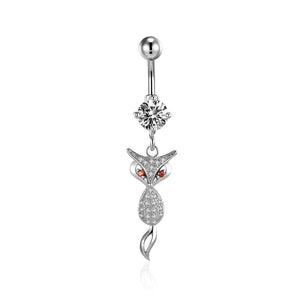 Sea Turtle Starfish Navel Earring Belly Piercing CZ Stone Belly Button Rings
