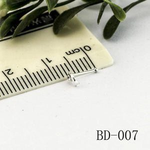 Dolphin Crystal Zircon Nose Stud Colorful Body Jewelry