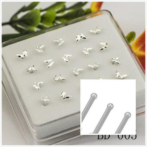Butterfly Nose Nail & Nose Rings Piercing Jewelry