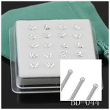 Butterfly Nose Nail & Nose Rings Piercing Jewelry