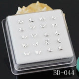 Butterfly Nose Nail & Nose Rings Piercing Jewelry