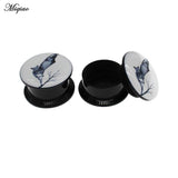 Miqiao 2pcs Acrylic Bat Ear Expander Earring 6mm-30mm