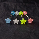 Y2k 90s Star Pentagram Tongue Ring Harajuku Piercing