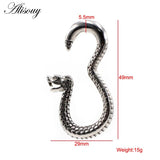 316L Stainless Steel Snake Hook Ear Weights Expander Stretcher Plugs