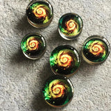 Swirlings Screw Acrylic Plugs Ear Tunnels Gauges Tunnel Piercing Jewelery