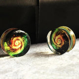 Swirlings Screw Acrylic Plugs Ear Tunnels Gauges Tunnel Piercing Jewelery