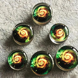 Swirlings Screw Acrylic Plugs Ear Tunnels Gauges Tunnel Piercing Jewelery