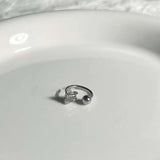 Stainless Steel Butterfly Lip Ring Labret Piercing