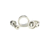 Stainless Steel Ear Plugs Hollow Expander Stretcher Tunnels Piercing