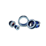 Stainless Steel Ear Plugs Hollow Expander Stretcher Tunnels Piercing