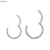 Leosoxs Shower Ring Stainless Steel Body Piercing Nose Ring