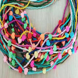 Boho Peach Heart Waist Chain Bikini Body Jewelry