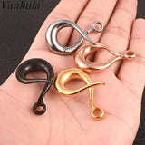 Vankula 2pc Stainless Steel DIY Ear Weight Hooks For Dangle Earring