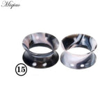 Miqiao 2pcs Silicone Ear Expander, Body Piercing Jewelry