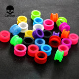 2PCS Acrylic Screw Ear Tunnels Gauges Plugs Expander Piercing Stretchers Earring