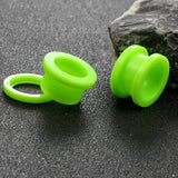 2PCS Acrylic Screw Ear Tunnels Gauges Plugs Expander Piercing Stretchers Earring