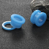 2PCS Acrylic Screw Ear Tunnels Gauges Plugs Expander Piercing Stretchers Earring