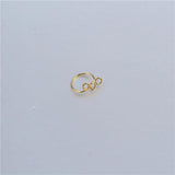 15-Piece Retro Bohemian Style Nose Rings Set 10mm